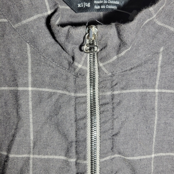 ❤️ 3 for $35 Wings & Horns 1/4 zip pullover plaid checked sweater top shirt XL - Picture 2 of 8